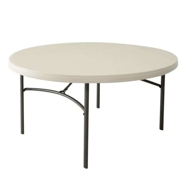 Sofabord Lifetime Flødefarvet 152 x 74 x 152 cm Stål Plastik
