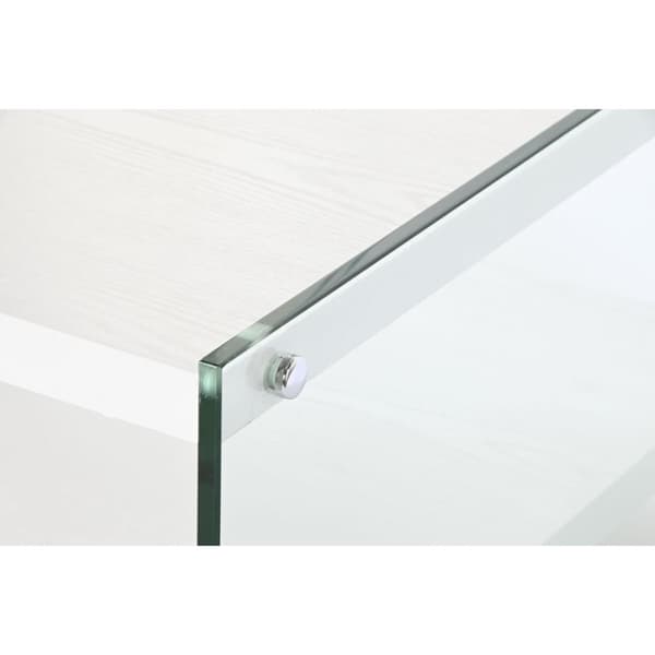 Sofabord DKD Home Decor Krystal Træ MDF 130 x 65 x 35,5 cm