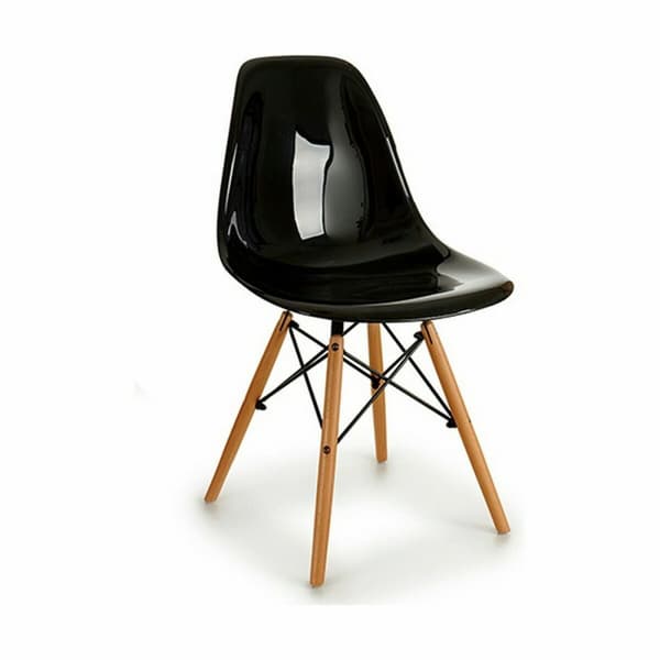 Spisebordsstol Kirk Sort 53 x 82 x 47 cm (4 enheder)