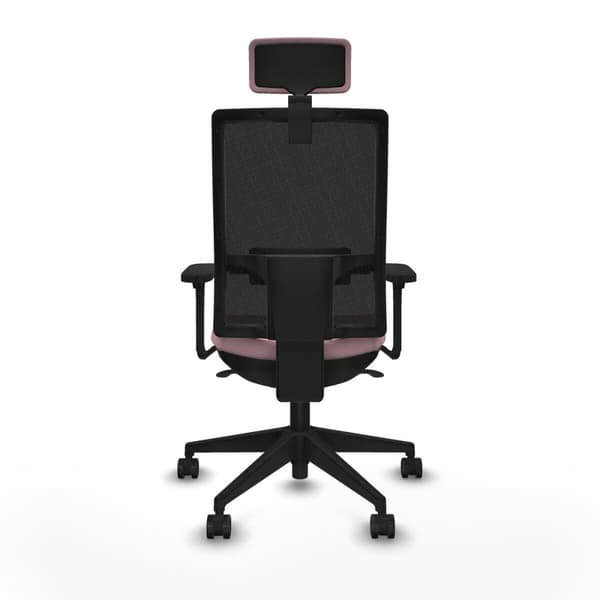 Kontorstol med hovedgærde Piqueras y Crespo 3D066N2 Pink