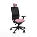 Miniatyrbillede 1 af 7: Kontorstol med hovedgærde Piqueras y Crespo 3D066N2 Pink