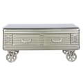 Miniatyrbillede 3 af 8: Sofabord Home ESPRIT Metal Krystal 100 x 52 x 46 cm