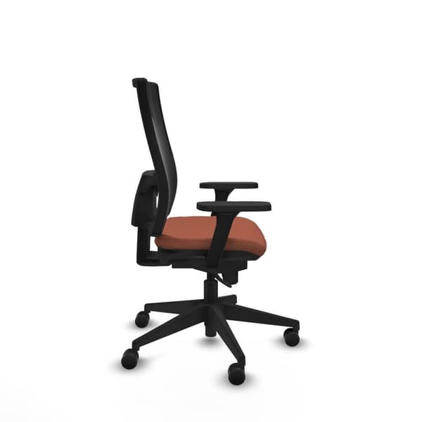 Kontorstol Piqueras y Crespo 3D066N0 Brun Sort