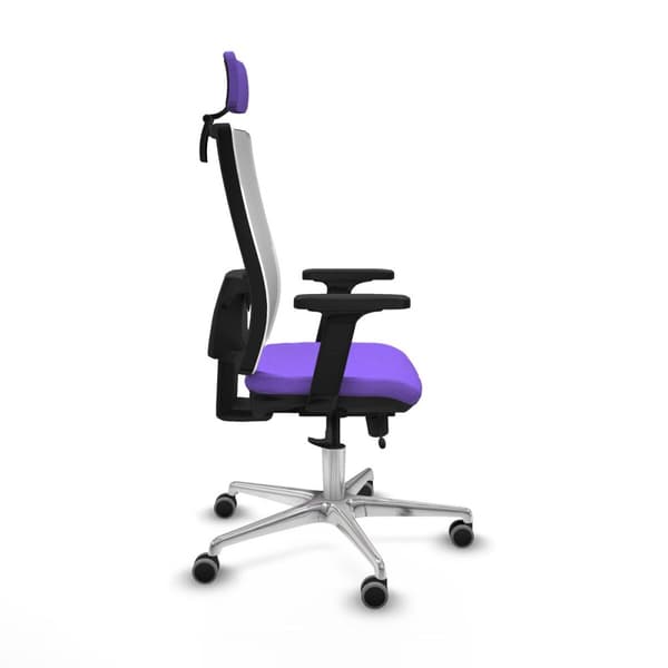 Kontorstol med hovedgærde Horna Traslack Piqueras y Crespo 2D086G2 Syren