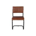 Miniatyrbillede 2 af 7: Stol Home ESPRIT Brun Sort 47 x 50 x 88 cm