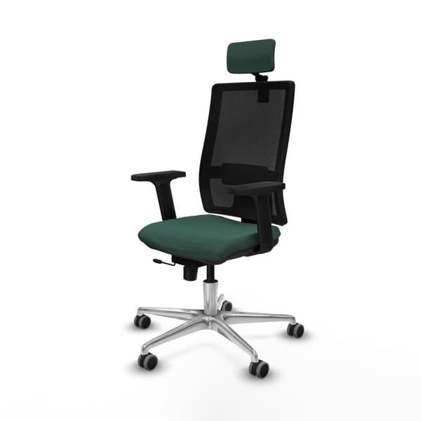Kontorstol med hovedgærde Horna Traslack Piqueras y Crespo 2D086G2