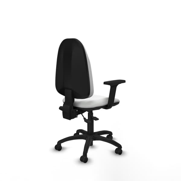 Kontorstol Piqueras y Crespo B2D01RF Hvid