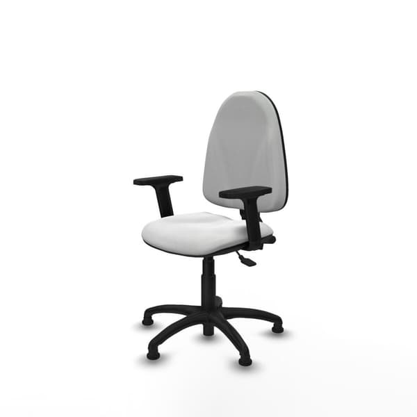 Kontorstol Piqueras y Crespo B2D01RT Hvid