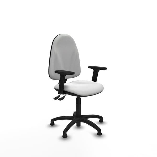 Kontorstol Piqueras y Crespo B2D01RT Hvid