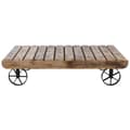 Miniatyrbillede 2 af 5: Sofabord Home ESPRIT Sort Natur Metal Mangotræ 130 x 80 x 32 cm