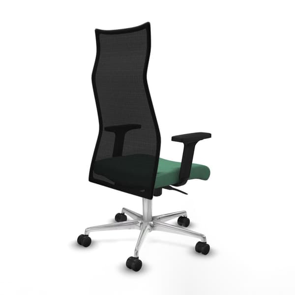 Kontorstol Piqueras y Crespo B2D086N Smaragdgrøn