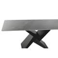 Miniatyrbillede 7 af 8: Spisebord Home ESPRIT Sort Metal Keramik 180 x 90 x 75 cm