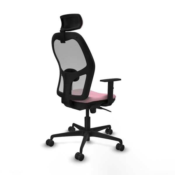 Kontorstol med hovedgærde Piqueras y Crespo 1D036N2 Pink