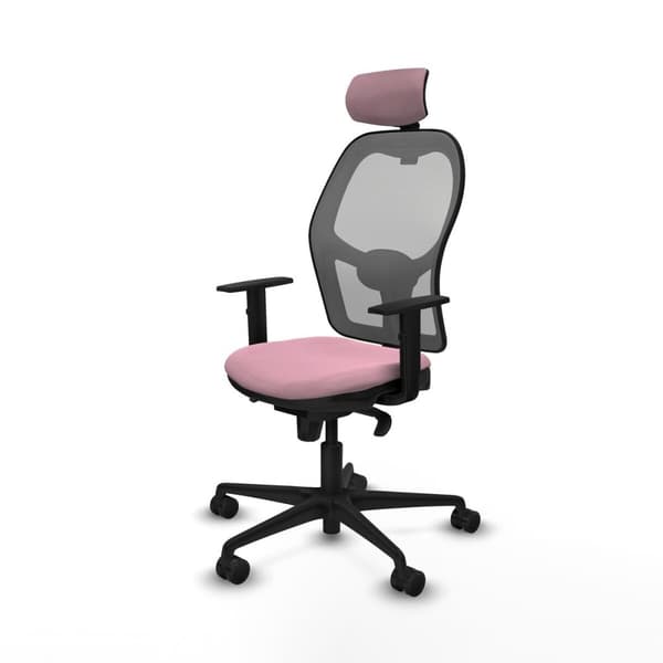 Kontorstol med hovedgærde Piqueras y Crespo 1D036N2 Pink