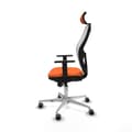 Miniatyrbillede 3 af 7: Kontorstol med hovedgærde Piqueras y Crespo 1D086G2 Orange
