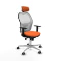 Miniatyrbillede 1 af 7: Kontorstol med hovedgærde Piqueras y Crespo 1D086G2 Orange