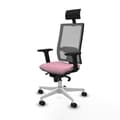 Miniatyrbillede 1 af 6: Kontorstol med hovedgærde Piqueras y Crespo 2D026N1 Pink