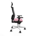 Miniatyrbillede 4 af 7: Kontorstol med hovedgærde Piqueras y Crespo 3D026N1 Pink