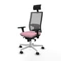 Miniatyrbillede 5 af 7: Kontorstol med hovedgærde Piqueras y Crespo 3D026N1 Pink