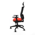 Miniatyrbillede 3 af 7: Kontorstol med hovedgærde Piqueras y Crespo 3D066G1 Mørk orange