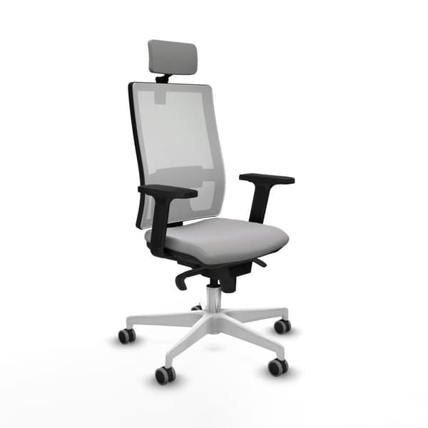 Kontorstol Piqueras y Crespo 2D026G2 Lysegrå