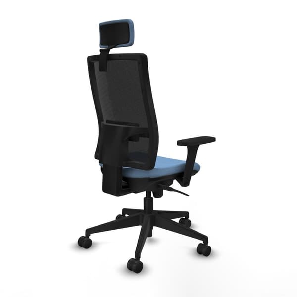 Kontorstol Piqueras y Crespo 3D066N2 Himmelblå