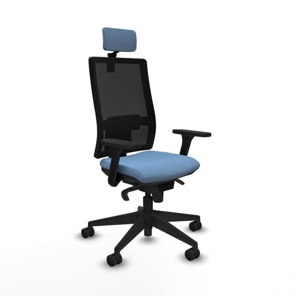 Kontorstol Piqueras y Crespo 3D066N2 Himmelblå