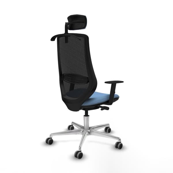 Kontorstol Piqueras y Crespo D086G2H Himmelblå