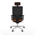 Miniatyrbillede 5 af 7: Kontorstol Piqueras y Crespo 1D086G2 Orange