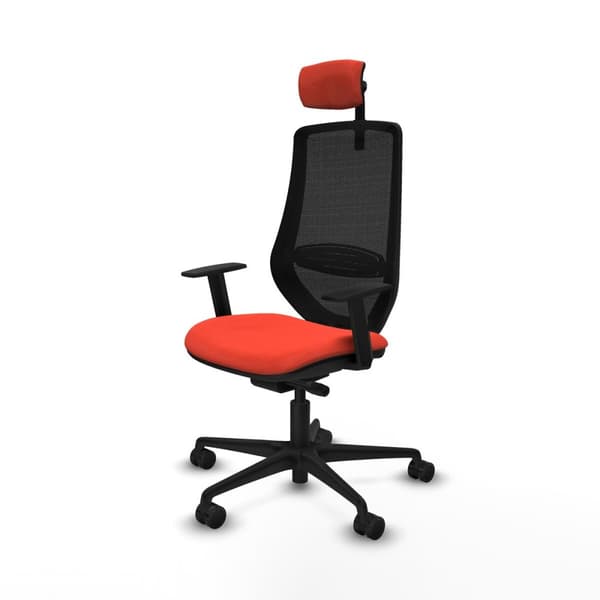 Kontorstol Piqueras y Crespo D036N2W Mørk orange