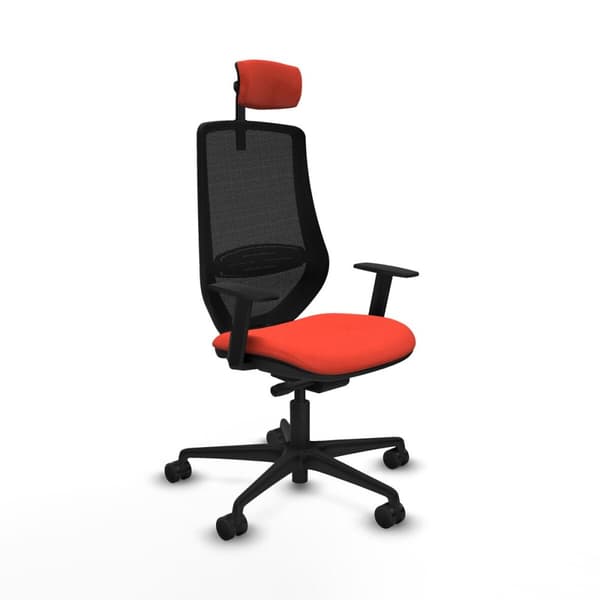 Kontorstol Piqueras y Crespo D036N2W Mørk orange