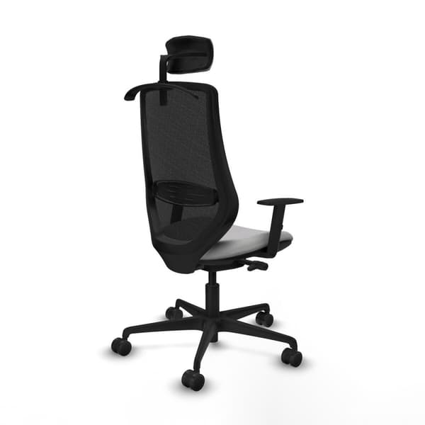 Kontorstol Piqueras y Crespo D036N2H Lysegrå