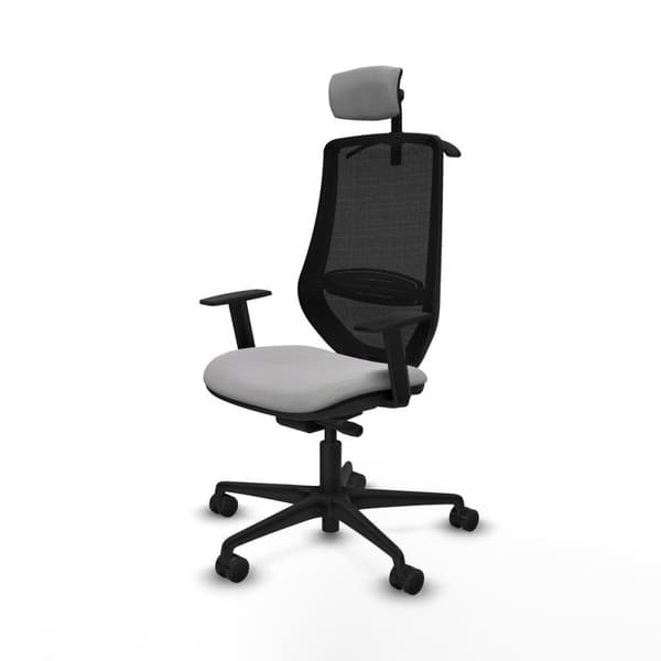 Kontorstol Piqueras y Crespo D036N2H Lysegrå