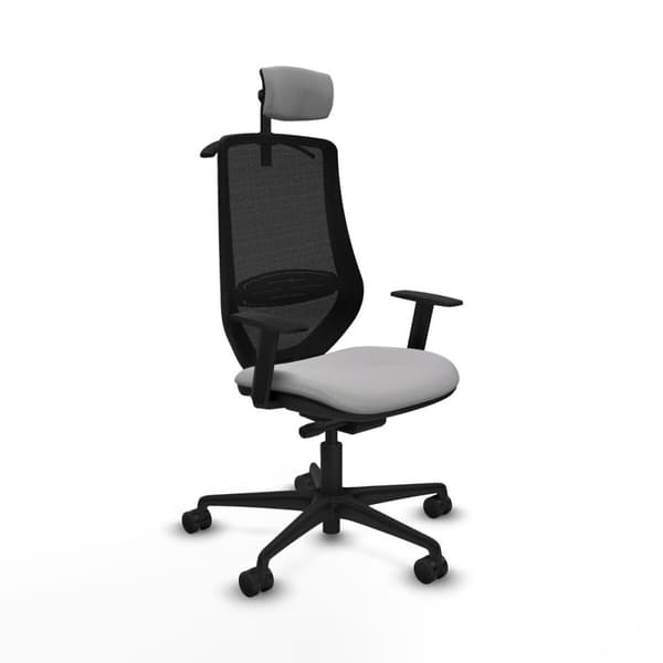 Kontorstol Piqueras y Crespo D036N2H Lysegrå