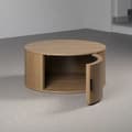 Miniatyrbillede 3 af 6: Sofabord Trendteam Brun 80 x 80 x 36 cm