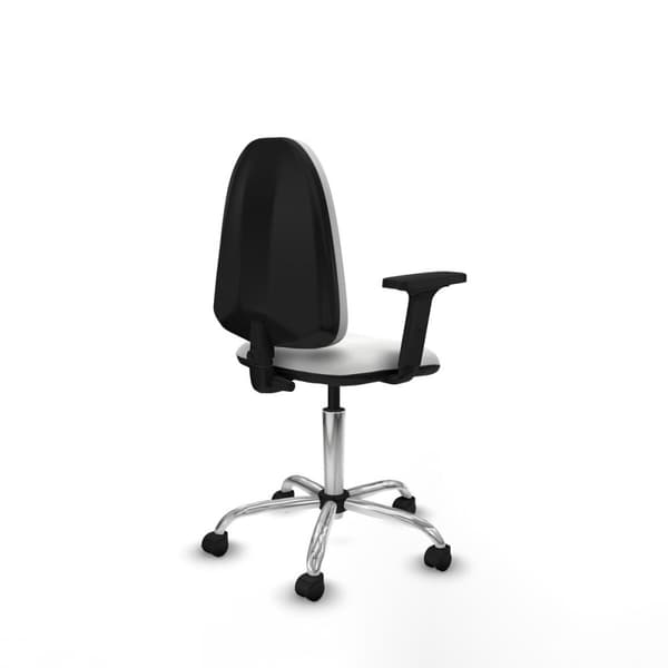 Kontorstol Piqueras y Crespo B2D05RN Hvid