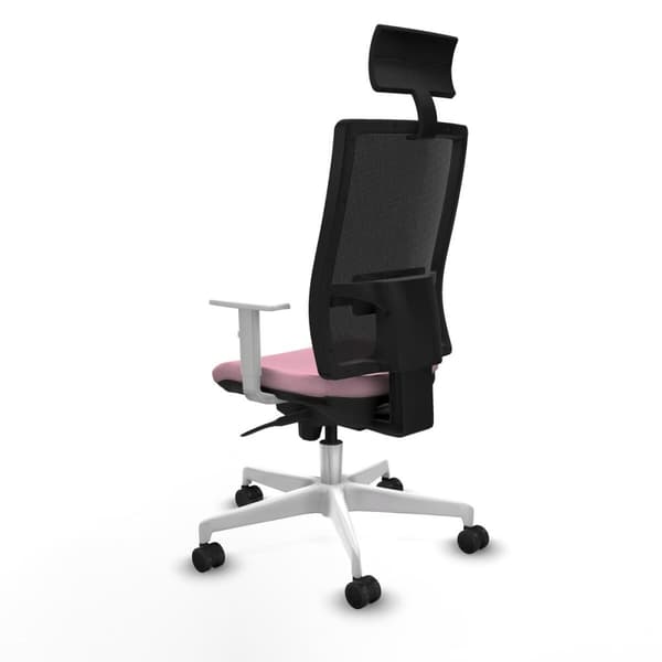 Kontorstol med hovedgærde Piqueras y Crespo 4B026N1 Pink