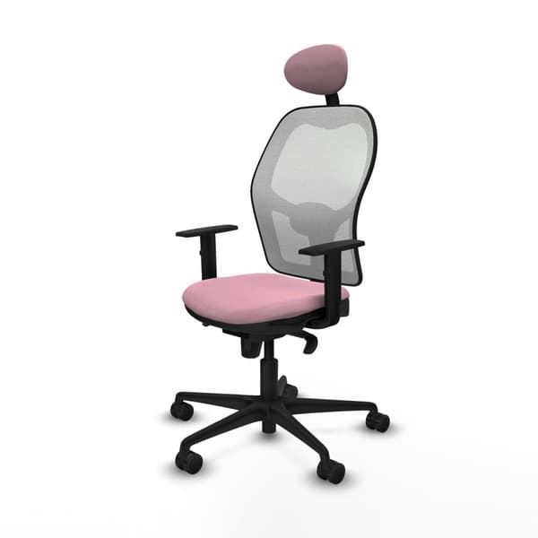 Kontorstol med hovedgærde Jorquera Piqueras y Crespo 1D036N1 Pink