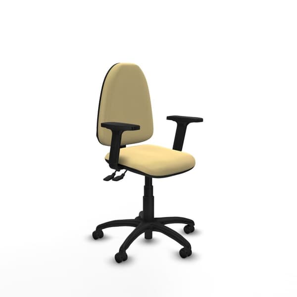 Kontorstol Piqueras y Crespo B2D01RP Flødefarvet