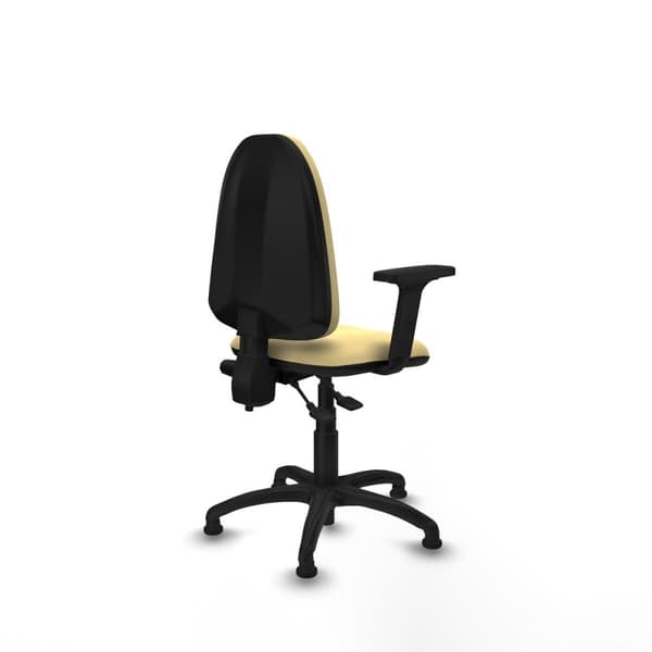 Kontorstol Piqueras y Crespo B2D01RT Flødefarvet