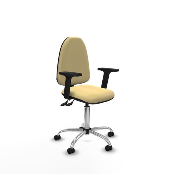 Kontorstol Piqueras y Crespo B2D05RF Flødefarvet