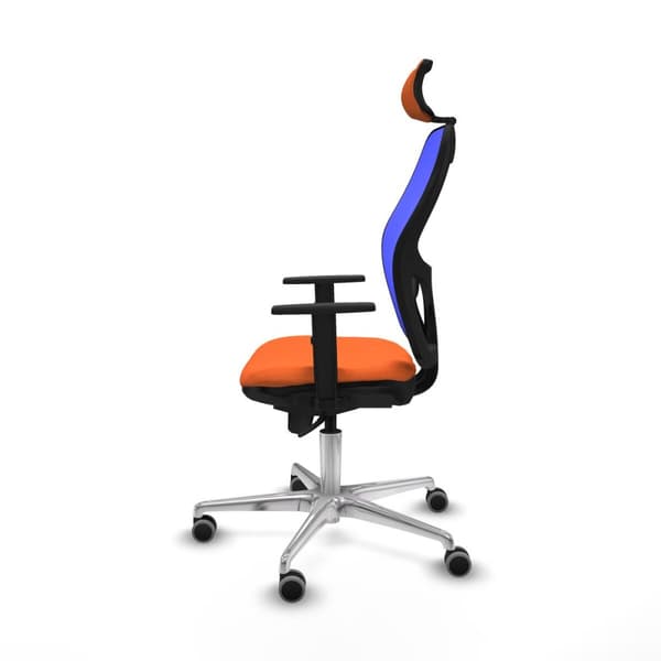 Kontorsstol med nackstöd Piqueras y Crespo 1D086G2 Orange