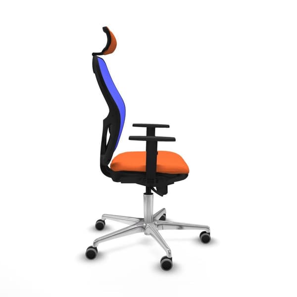 Kontorsstol med nackstöd Piqueras y Crespo 1D086G2 Orange