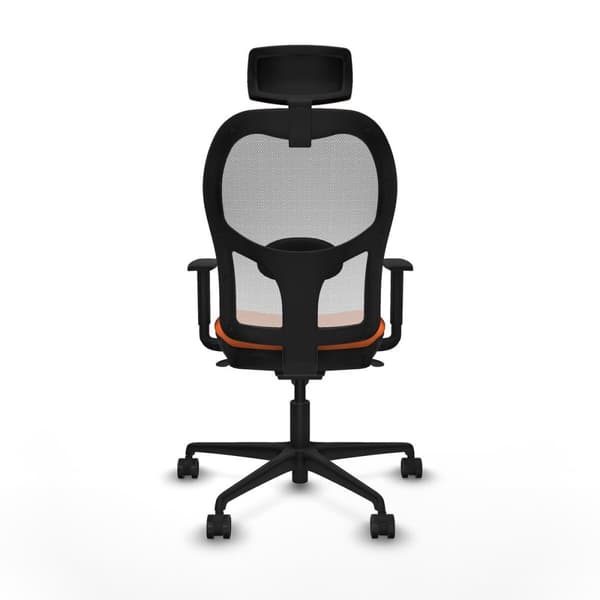 Kontorsstol med nackstöd Piqueras y Crespo 1D036N2 Orange