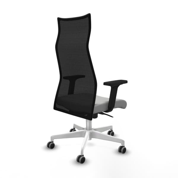 Kontorstol Piqueras y Crespo B2D026G Lysegrå