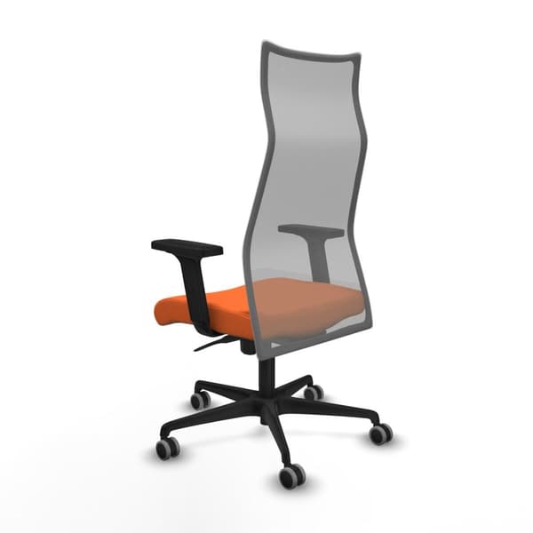 Kontorstol Piqueras y Crespo B2D036G Orange