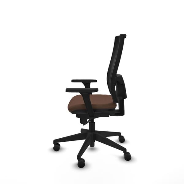 Kontorstol Piqueras y Crespo 3D066N0 Svart Mørkebrunt