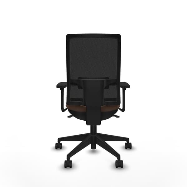 Kontorstol Piqueras y Crespo 3D066N0 Svart Mørkebrunt