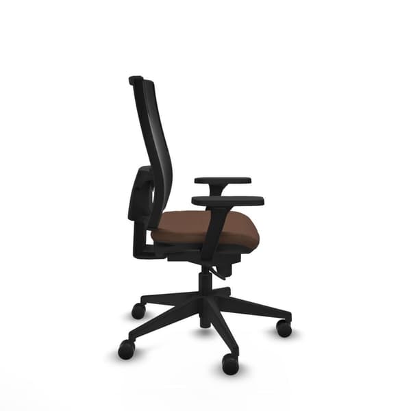 Kontorstol Piqueras y Crespo 3D066N0 Svart Mørkebrunt