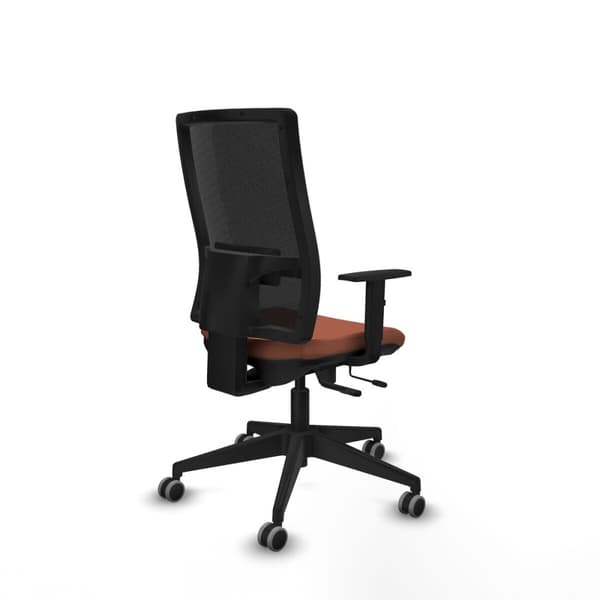 Kontorstol Piqueras y Crespo 1D066G0 Brun Svart